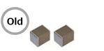 MLCC 50V 10uF x 2pcs (3.2x2.5mm) graph
